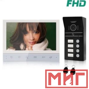 Фото 6 - Видеодомофон с экраном HD 7-дюймовый монитором.